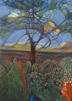 Drzewo Życia , olej na płótnie 60×80 cm- SPRZEDANY